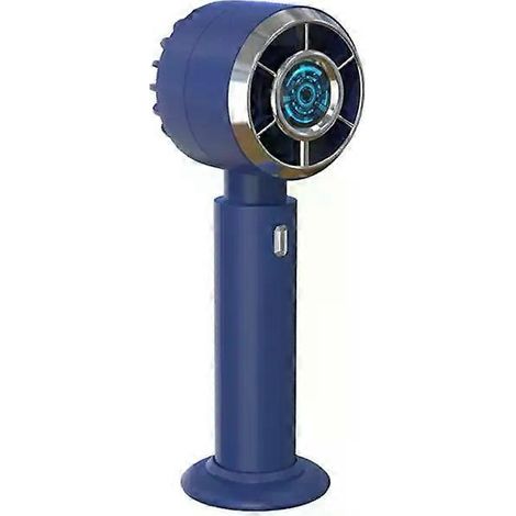 Ventilateur turbo portable 2023, silencieux et compact, rechargeable par USB, idéal pour les étudiants et les activités de plein air. (1/4)