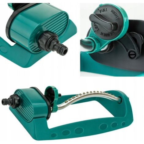 Irrigatore da giardino oscillante e regolabile