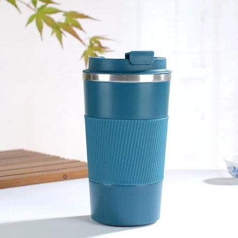 Thermobecher Serie aus Edelstahl Isolierter Kaffeebecher Schwarz 510 (1/5)
