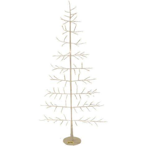 Árbol cónico 2D tiglio 600x300x150 con 186 microLED luz cálida IP44