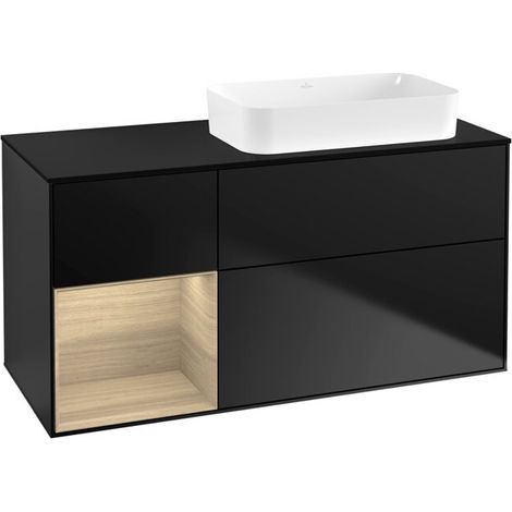 Villeroy & Boch F682PCPD Armoire sous lavabo Finion F68 (1/2)