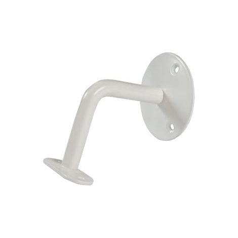 SUPPORTO CORRIMANO PIATTO 3 FORI BIANCO 72X72 MM (1/2)