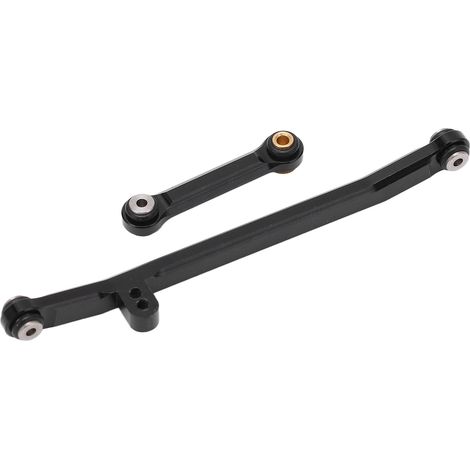 Biellette de direction de rechange en alliage d'aluminium pour voiture RC Axial SCX24 90081 AXI00001 AXI00002 1/24 (noir) (1/5)