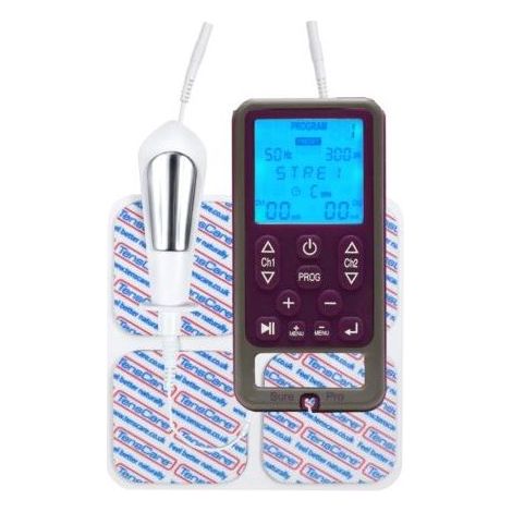 TensCare K-SP Sure PRO Elettrostimolatore Pavimento Pelvico 11 Programmi 2 Canali Batteria Ricaricabile colore Nero Viola (1/2)