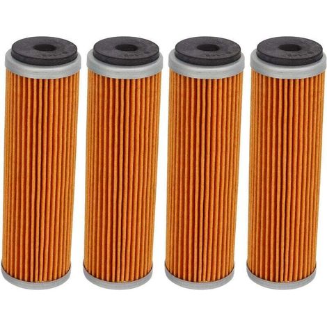 4 pièces filtres à huile moteur remplacement du filtre à carburant d'étanchéité à haut débit pour NC250 BRZ X6S X6M (1/4)