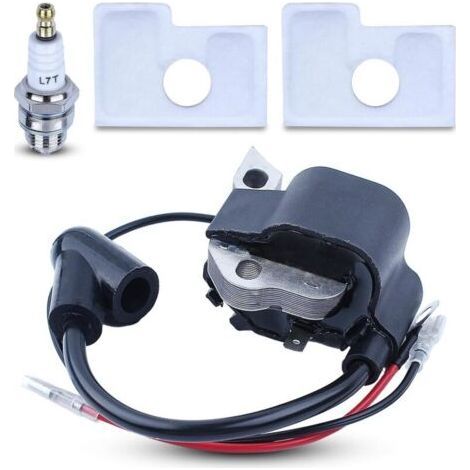 Ignition coil for Stihl MS170 MS180 017 018 MS170C MS180C with air filter. Spark plug. Spare parts 1130400 1302