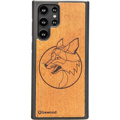 Holzhülle für Samsung Galaxy S22 Ultra LIS Merbau (1/3)