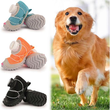 Protège-pattes respirants pour caniches et bichons - Légers, flexibles et antidérapants, parfaits pour les promenades quotidiennes, la randonnée et pour protéger les pattes des piétons sur le bitume c (1/5)