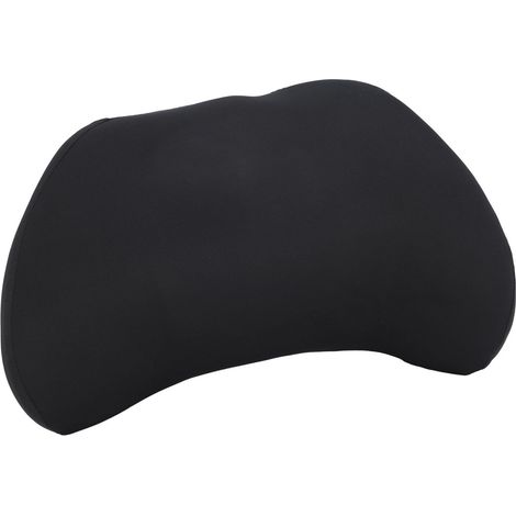 Coussin de soutien lombaire pour chaise de bureau, coussin de dossier pour siège auto, coussin lombaire pour soulager les douleurs dorsales et améliorer la posture (noir) (1/5)