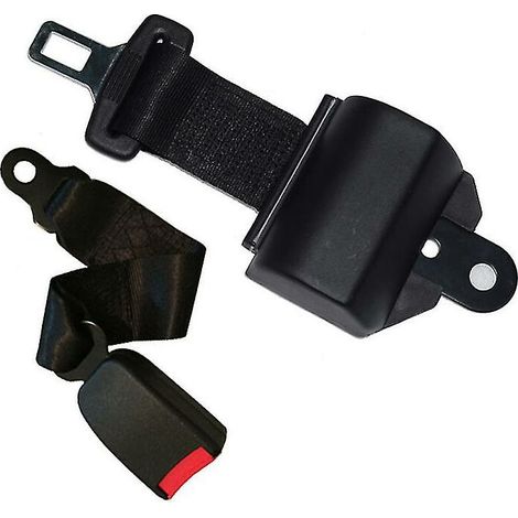 CREA Two-point Car Seat Belt Van Passenger Car Front Row Rear Row Universal Seat Belt Forklift Seat Belt (1/5)