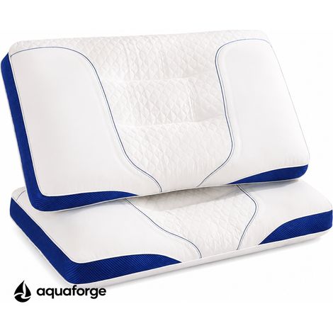 Almofada Cervical Ergonómica Poliéster Respirável 48 x 74 cm (1/5)