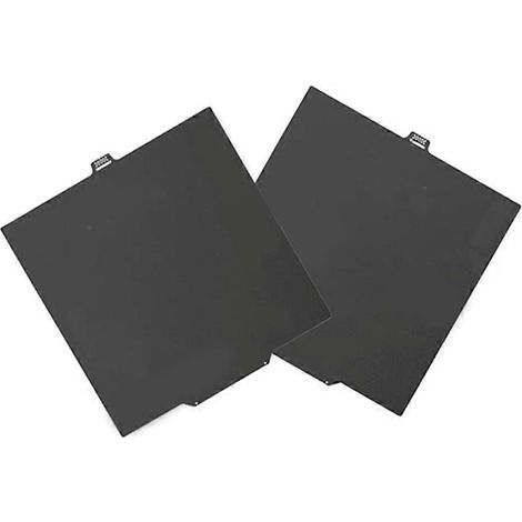2 piezas para QIDI Q2 PEI Placa de construcción Impresión a doble cara texturizada Chapa de acero para muelles Placa de acero magnético 280x280mm()