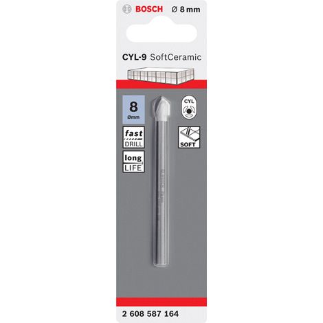 Bosch 1 Fliesenbohrer CYL-9 Ceramic: 8x80 - 2608587164