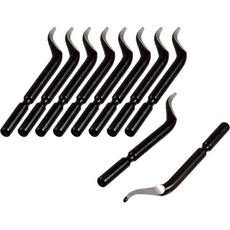 Lames De Rechange Pour Débavureuse BK3010 S150 Lot De 10 Pièces