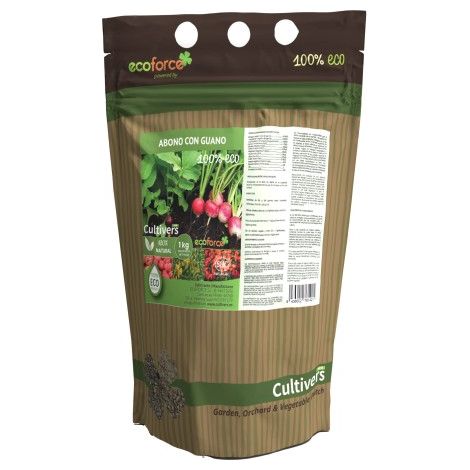 CULTIVERS Abono con Guano Ecológico 1 kg (1/5)