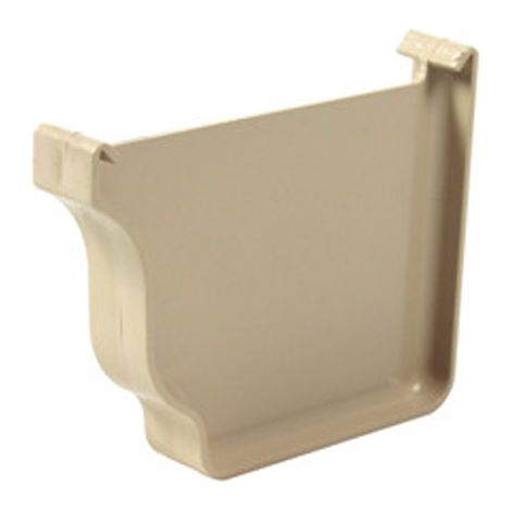 Fond de naissance pour gouttières PVC BEST - sable - First Plast (1/2)
