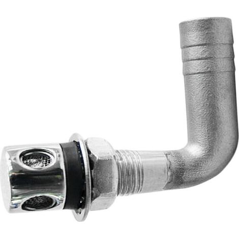 Évent marin 5/8 pouce, ouverture d'évent, acier inoxydable moulé 316, accessoires de quincaillerie pour yachts, évent marin moulé en acier inoxydable 316 de 5/8 pouce. (1/3)
