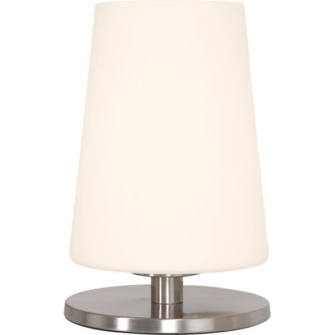 Steinhauer - lámpara de mesa - Ancilla - acero - vidrio metal - Ø