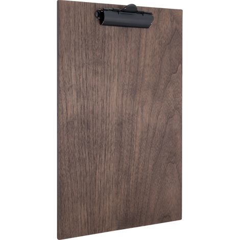 Securit Viejo Valle porte-menu bois noyer brun vintage