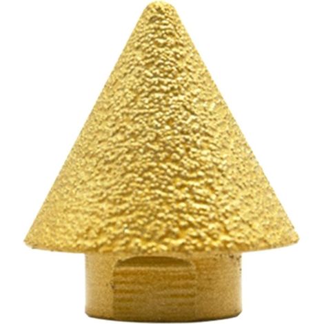 Fraises à chanfreiner diamantées M10 de diamètre 38 mm pour fraisage de carrelage, marbre et béton. Scie cloche (1/5)