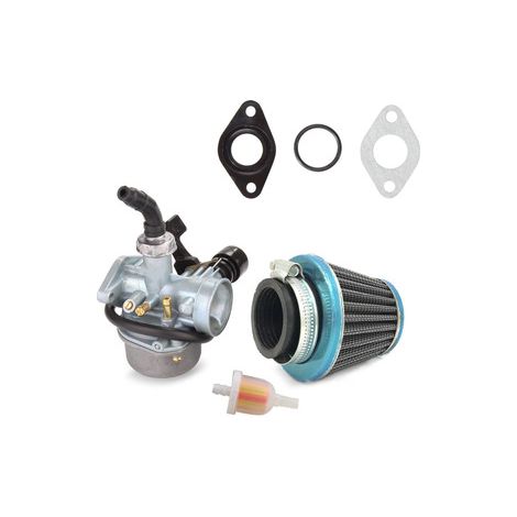 Carburateur PZ19 pour kart 50-125cc 4 temps – Adapté aux motos cross et buggy, diamètre bride 19mm, compatible 110cc (1/5)