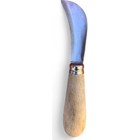 RONCOLA RONCA RONCOLINA COLTELLO MANICO LEGNO SECONDA MISURA 15 CM MADE IN ITALY