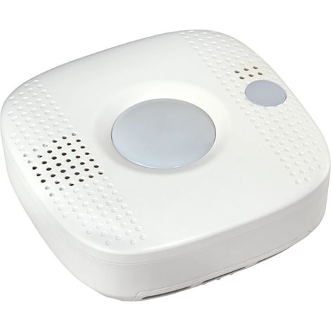Detector de humo y calor SD610, certificado EN14604. Batería incluida.