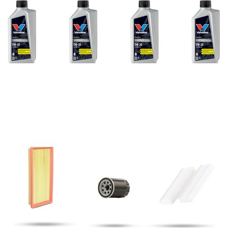 Kit tagliando 3 FILTRI e 4L OLIO compatibile con Ds7 Crossback 1.2 THP 96kw dal 2018 (1/5)