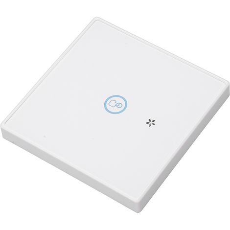 Interrupteur Intelligent sans Fil 433MHz, Panneau en Verre Trempé Tactile pour Contrôle d'Éclairage (1/5)