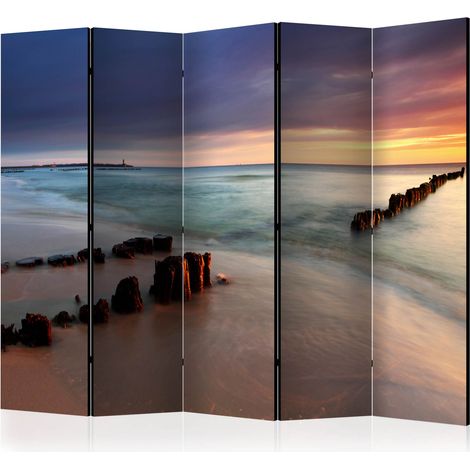 Paravento - beach - sunrise II [Room Dividers] - 225x172 (1/4)