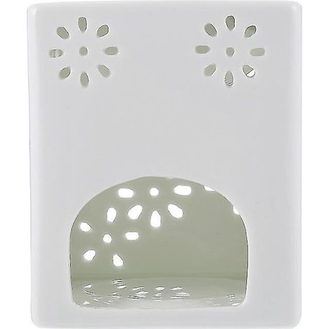 Récipient de rangement en porcelaine blanche pour bougie (1/3)