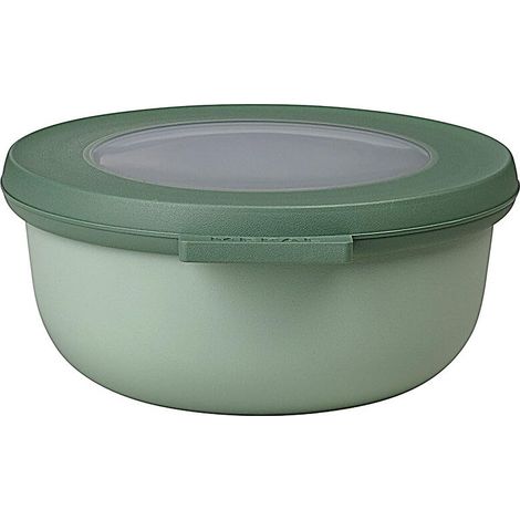 Bol Multifonction Rond - Boîte Conservation Alimentaire avec Couvercle - Convient comme Boîte Hermétique pour le Réfrigérateur, Micro-ondes (1/5)