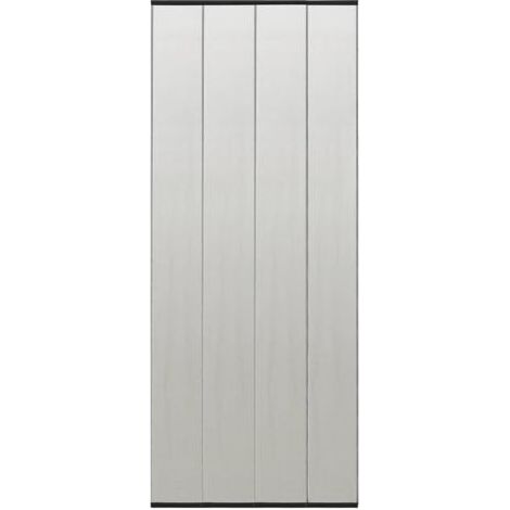 Moustiquaire avec rideau en maille noir 100x220 cm polyester (1/5)