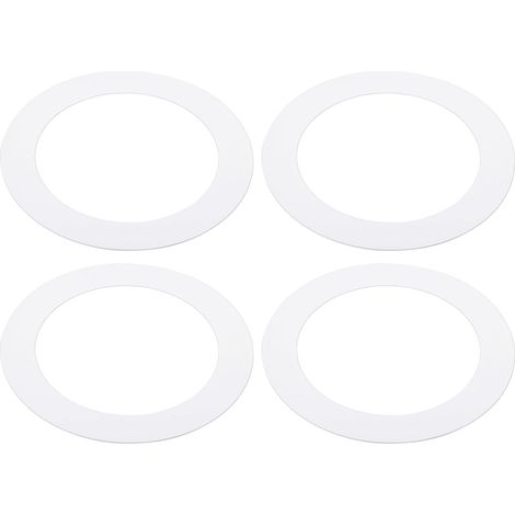 Bague De Finition en Métal pour Éclairage, OD 105mm, ID 76mm, 4Pcs (1/5)