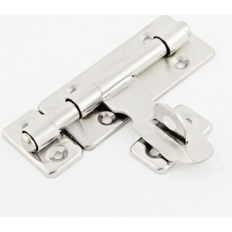 pêne dormant de porte en acier inoxydable, support de verrouillage, loquet, moraillon 4
