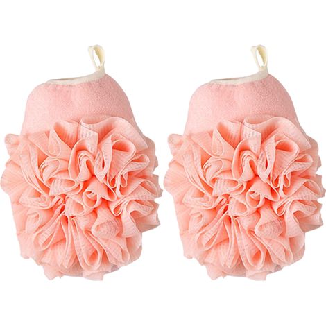 Gant Exfoliant - Double Face Pour Corps - En Loofah Naturel - Pour Douche - 1 Pièce (1/5)