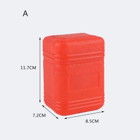 Boîte de rangement extérieure pour réchaud de camping avec couvercle, boîte pour accessoires de réchaud, boîtes de rangement en plastique pour réchauds de cuisine portables (1/4)