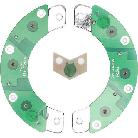 Pont redresseur pour alternateur de groupe électrogène, base en cuivre, pièce détachée de rechange, entretien et réparation, diode de redressement, composant robuste. (1/5)