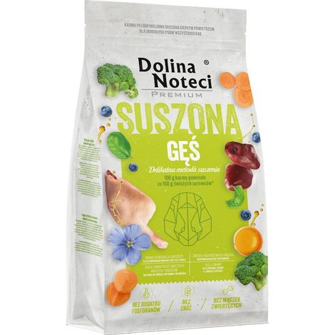 Croquettes pour chien Dolina Noteci Premium à l'oie, 9 kg