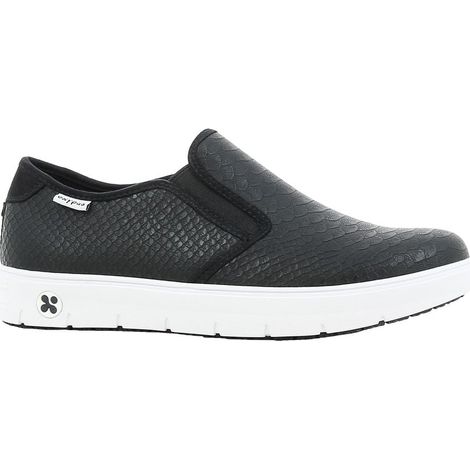 Scarpe da lavoro Oxypas con motivo "coccodrillo" Selina ESD SRC Nero 40