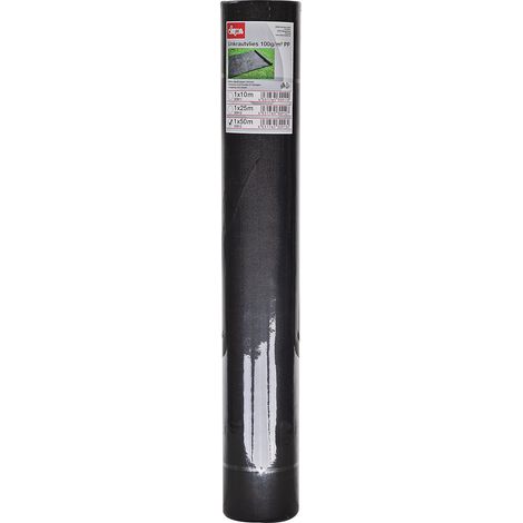 Unkrautvlies Garten Mulchfolie Bodengewebe 1x50 m 100g-m² wasser-luftdurchlässig (1/3)