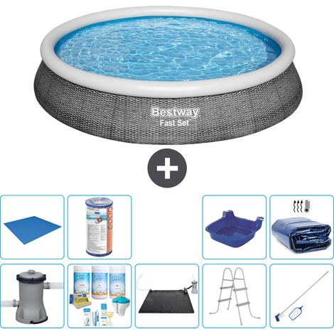 Bestway Bestway Fast Set Ronde - 396x84 cm - 10-pièces  S21457 (1/5)