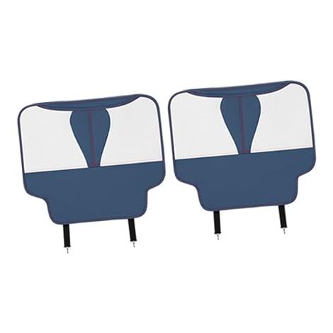 Tapis anti-kick avec protection de siège arrière Poche Bleu-Blanc Compatible avec Atto 3 Yuan Plus, protection de siège auto, Organisateur de siège (1/5)