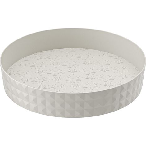 Tourne-disque Organisateur - Plateau Tournant Anti-dérapant pour Épices - Diamètre 23,5 cm - Pour Placard Cuisine Réfrigérateur Comptoir Cellier Sous Évier (1/2)