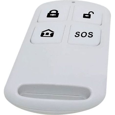 , HXA006, Système de sécurité sans Fil, WiFi, GSM, Compatible avec Tuya Smart, Messages SMS, Télécommande
