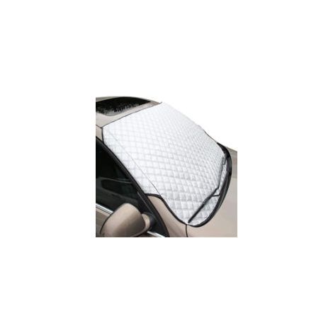 Pare-neige avant pour voiture 100×145 cm, protection pare-brise contre neige et givre, installation rapide et anti-vent (1/5)