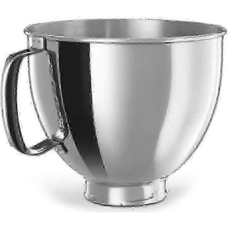 Convient aux robots pâtissiers KitchenAid Classic et Artisan Series de 4,5 à 5 pintes à tête inclinable, bol de 5 pintes en acier inoxydable 304 (1/5)