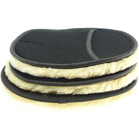Gant éponge pour voiture, gant de lavage et de polissage en microfibre (1/5)