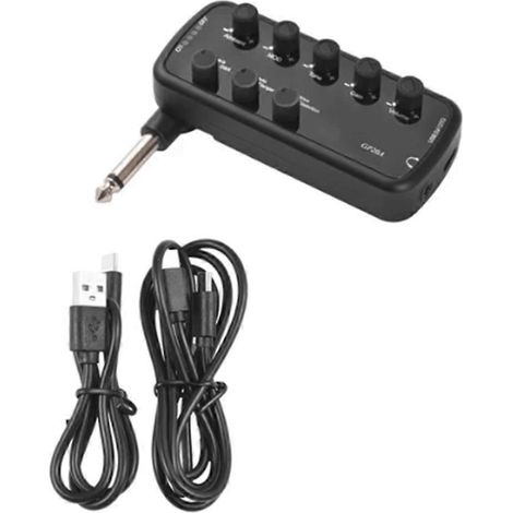 Basse Amplificateur Mini Ampli Casque Basse Amplificateur Prise et Lecture pour Guitare Électrique Amplificateur (1/5)