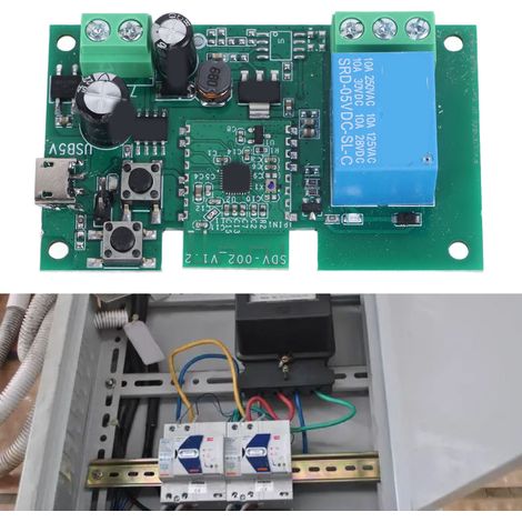 Interrupteur intelligent, module de verrouillage automatique intelligent par incréments, module de relais (1/5)